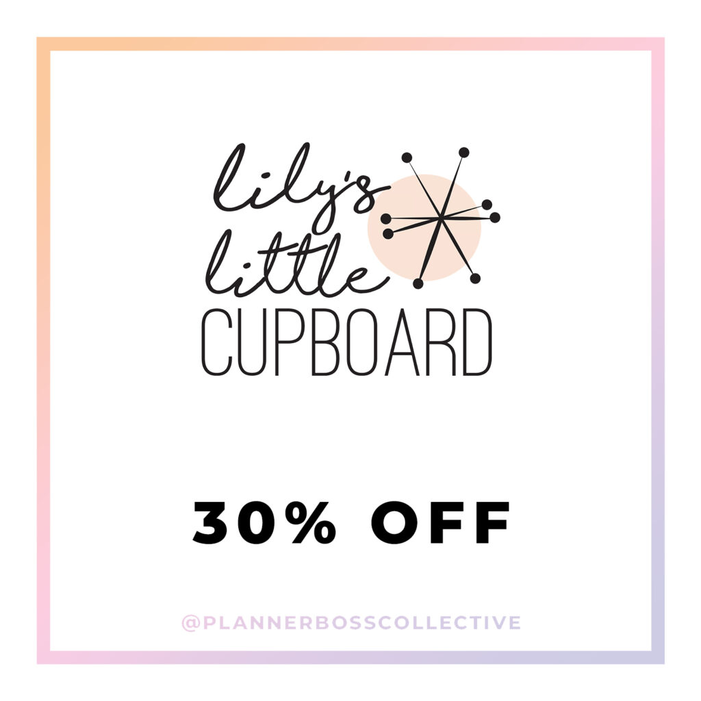 Spring Shop: The Order of the Planner Stencils - Planner Boss Collective