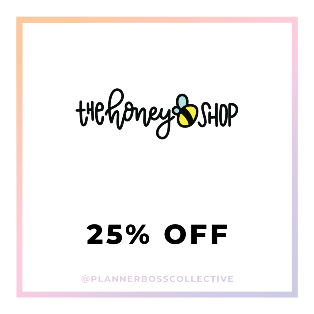 Spring Shop: TheHoneyBShop - Planner Boss Collective